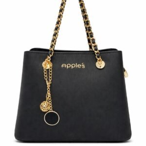 Apples Women’s Chain Handle Shoulder Bag – Elegant PU Leather Crossbody Handbag for Ladies(25cm*18cm)