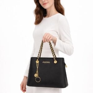 Apples Women’s Chain Handle Shoulder Bag – Elegant PU Leather Crossbody Handbag for Ladies(25cm*18cm)