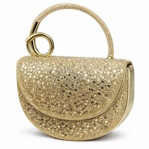 Luxury Crystal Evening Party Bag for Women – Rhinestone Handbag & Wedding Clutch Purse