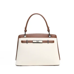APPLES Women's Leather Handbag | Elegant Top Handle Shoulder Bag | Bag For Ladies