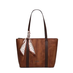 APPLES Women's Leather Tote Bag | Large Shoulder Handbag |Leather Tote Bag for Women